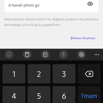 Akbank Juzdan Uygulaması Giriş Sorunu Ve Cep Şifre Gelmemesi Hakkında