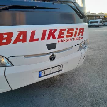 Balıkesir Hakser Turizm Balıkesir Hakser Firmasının Bozulan Otobüsü