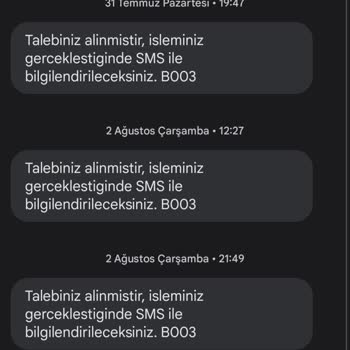 Vodafone Faturalı Geçiş Sağlanmıyor