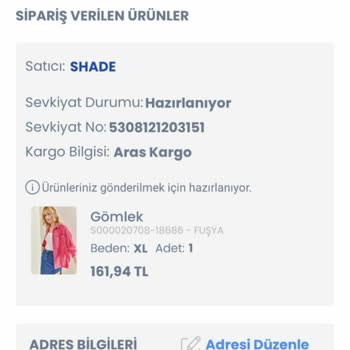 LC Waikiki Kargoya Verilmeyen Ürünüm