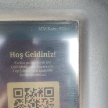 Enpara - QNB Finansbank ATM'si Paramı Yuttu