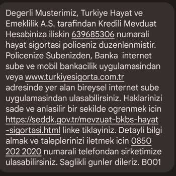 İznim Dışında Yapılan Ziraat Bankası Hayat Sigortası Poliçesi İptali