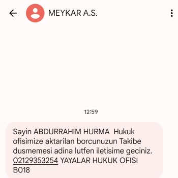 Facebook Meykar Aş Şikayetçiyim