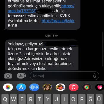 Aras Kargo Kargomu Teslim Etmiyor