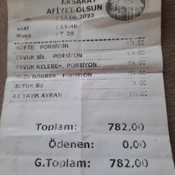 Bolu Et Mangal (Aksaray) Yemeklerin Ve Hijyenin O İsme Uygun Olmadığını Düşünüyorum