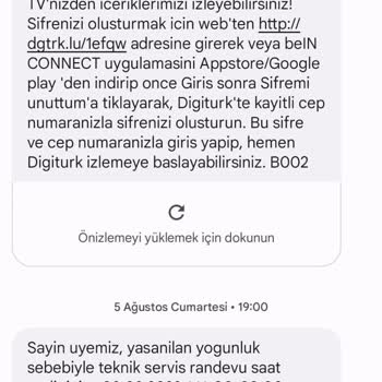 Digiturk Kuruluma Gelmiyor. Benden Habersiz Paketimi İptal Ettiler