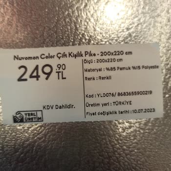 Evidea Reyon Ve Kasadaki Fiyat Farklılığı