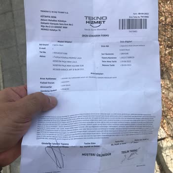 Teknosa Ücret İadesi Yapmıyor