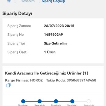 Carrefour SA Online Sipariş Mağduriyeti
