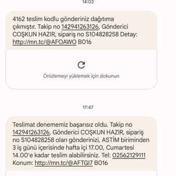 MNG Kargo Eve Gelmeden Geldi Gösterdiler
