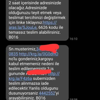 Aras Kargo Kargom Teslim Edilmedi Müşteri Hizmetlerine Ulaşamıyorum!