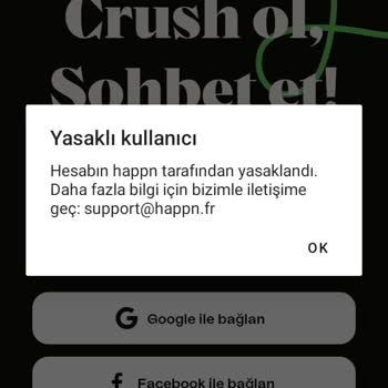 Happn Hesabım Yasaklandı Neden