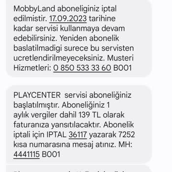 Digifun Ve Playcenter Şikayet