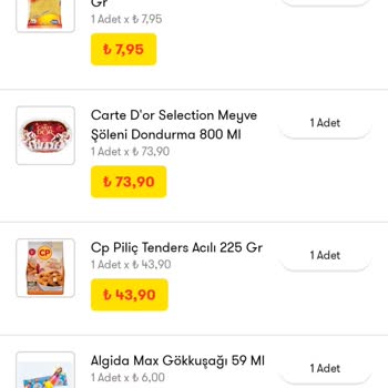 Şok Market'ten Aldığım CP Piliç Tenders Ürünü Küflendi, Para İadesi Talep Ediyorum