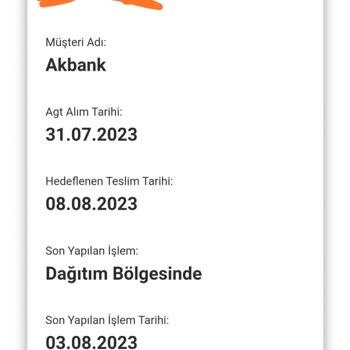 AGT Kurye (aynigunteslim.com) AGT Gönderi Teslimi