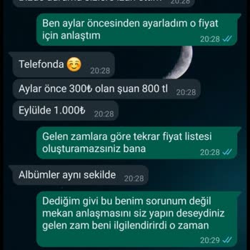 Ahenk Fotoğrafçılık Para Odaklı Çalışıyor