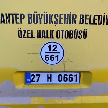 Gaziantep Büyükşehir Belediyesi Şoför Görevini İfa Etmemesi