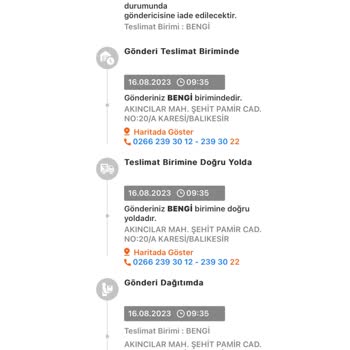 MNG Balıkesir Kargo Yolu Uzak Bulmuş