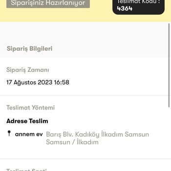 Şok Marketler Siparişim Gelmedi Sipariş No 52857745