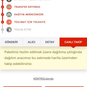 KARGOMsende Ertesi Gün Kargosu Teslimat Sorunu
