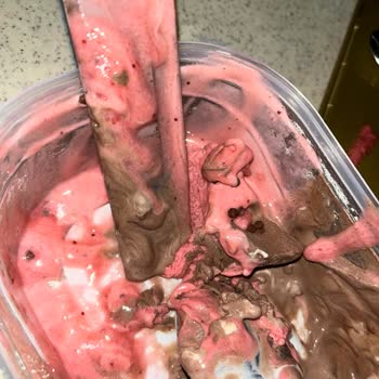 Algida Dondurma Kutusunun İçinden Çıkan Plastik Parçası.!