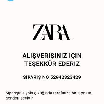 Zara Online Alişveriş Ve Moka Ok Hesabı