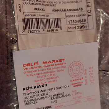 Dewalt Yanlış Ürün Gönderilmesi.