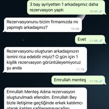 Oneday Action Daily Tours 1 Ay Önce Rezervasyon Yapıp Ücret Ödememize Rağmen İptal Edildi