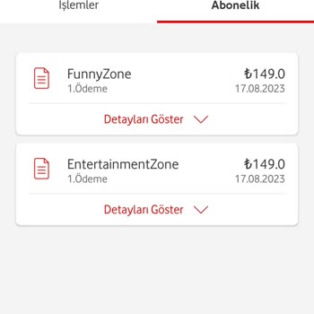 Vodafone Haksız Oyun Abonelik Ücreti İptali