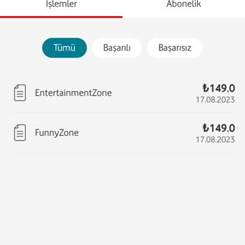 Vodafone Haksız Oyun Abonelik Ücreti İptali