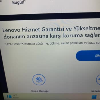 Lenovo Bilgisayar Gaming Ideapad Laptop Ekran Lekesi