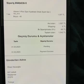 Vibramturkiye.com Siparişim Hala Gönderilmedi, İletişim Kuramıyorum