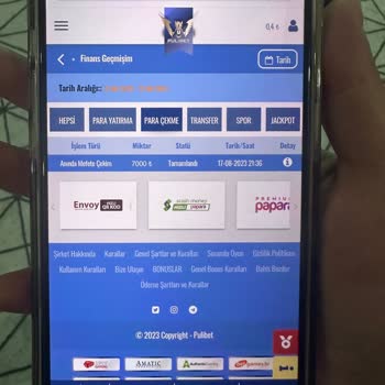 Mefete Pulibet Hesaptan Para Kaybolması 2. Defa