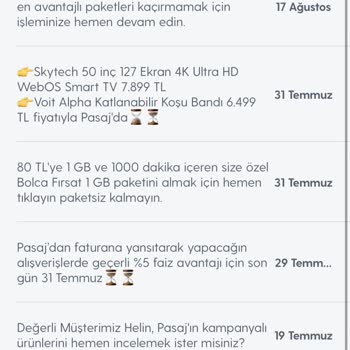 Turkcell Yaptığım Paketi Kullanamıyorum