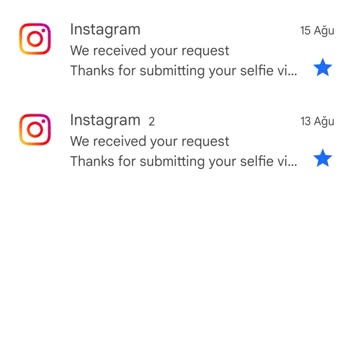 Instagram Selfie Videoma Cevap Vermiyor