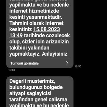 Millenicom Sürekli Bağlantı Sorunu Ve Bakim Bölgede Çalışma Olduğunu İddaa Ediyor