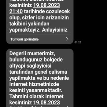 Millenicom Sürekli Bağlantı Sorunu Ve Bakim Bölgede Çalışma Olduğunu İddaa Ediyor