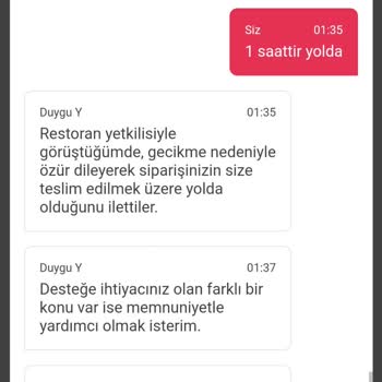 McDonald's 2 Saat Sonra Sipariş İptal Edildi