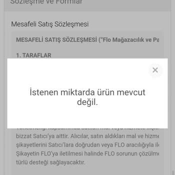 FLO Ayakkabı İstediğiniz Miktarda Ürün Yok