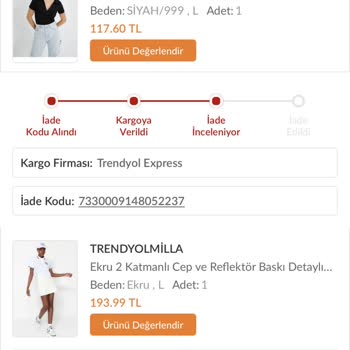 Trendyol 1.5 Aydır İade Sağlamıyor