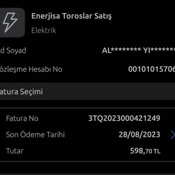 Enerjisa Toroslar Ağır Hasarlı Eve Elektrik Faturası Kesiyor
