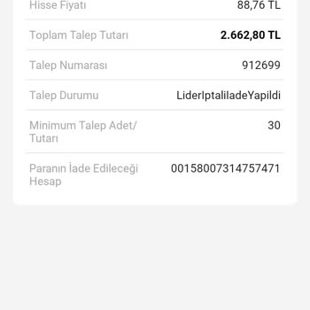 VakıfBank Halka Arz İptali