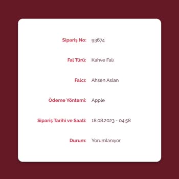 FalveFal Geri Dönüş Alamıyorum