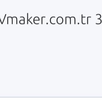 Cvmaker.com.tr Hesabımdan Para Çekmeye Çalışıyor!