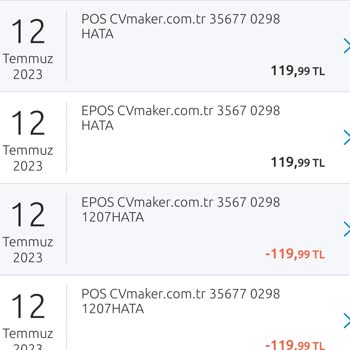 Cvmaker.com.tr Hesabımdan Para Çekmeye Çalışıyor!