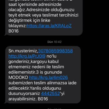 Aras Kargo Mağduriyeti Ve Aksiyon Alınmaması