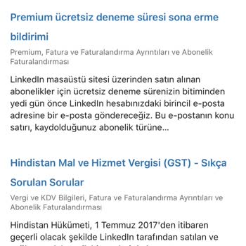 Linkedin Olmayan Premium Üyelik