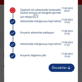 Aras Kargo Beypazarı Şubesi Teslimat Sorunu