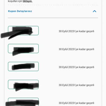 Tıkla Gelsin Kuponlarım Silinmiş Geri de Kaydedemiyorum