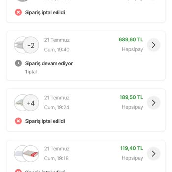 Hepsiburada Yataş'tan Verdiğim Sipariş Bir Aydır Gönderilmedi